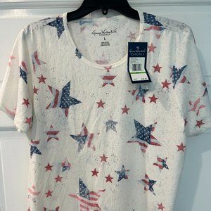 NWT large cotton star shirt